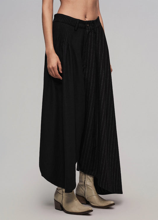 Asymmetric Waist Trousers