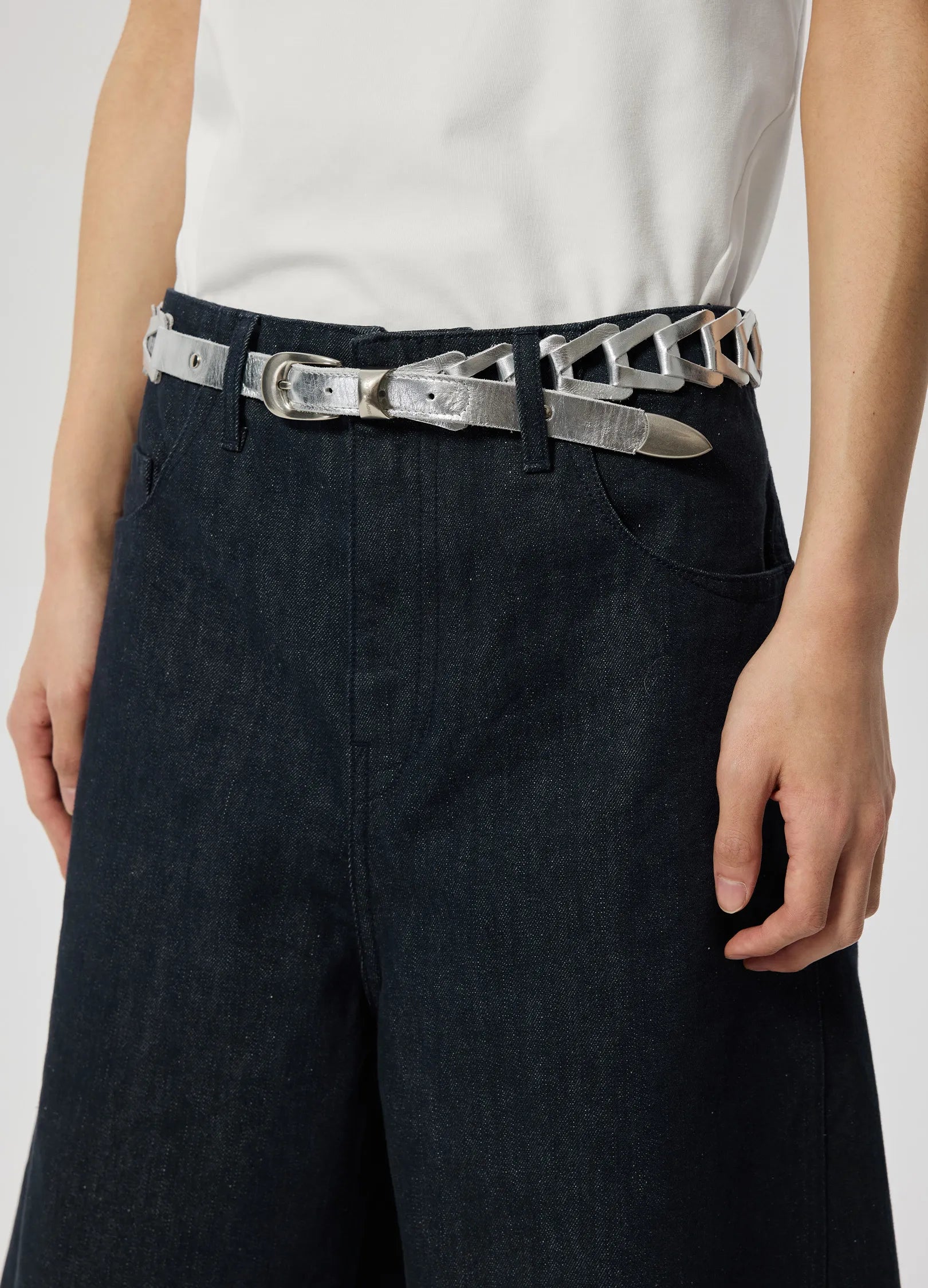 simple project belt Simple Project Brushed Knit Belt (3컬러