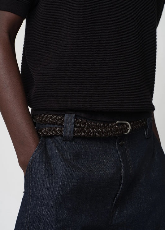 Braided Leather Belt