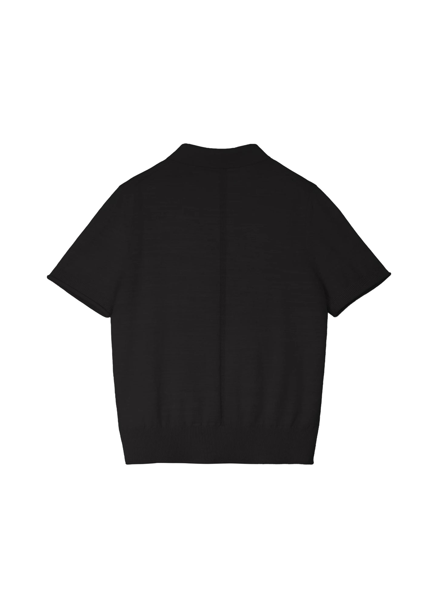 Contrast Knitted Polo