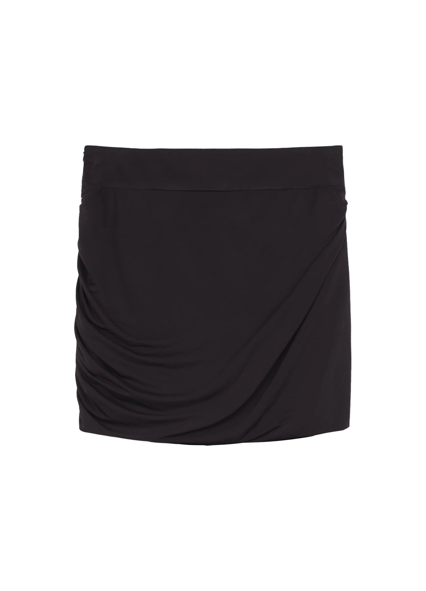 Cupro Mini Skirt