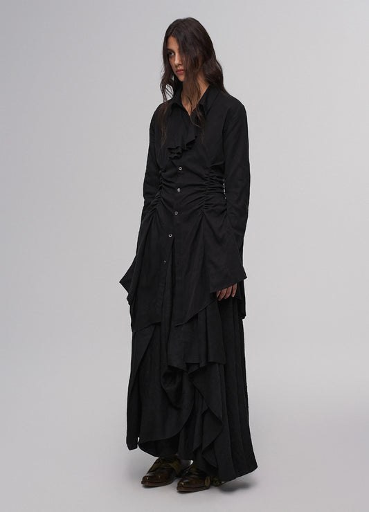 Dark Extended Shirt Women