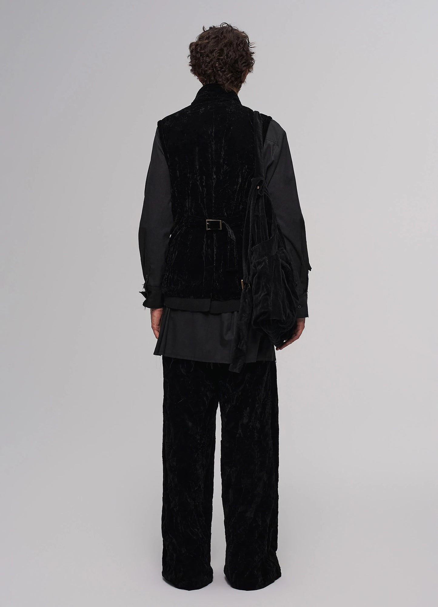 Dark Velvet Trousers