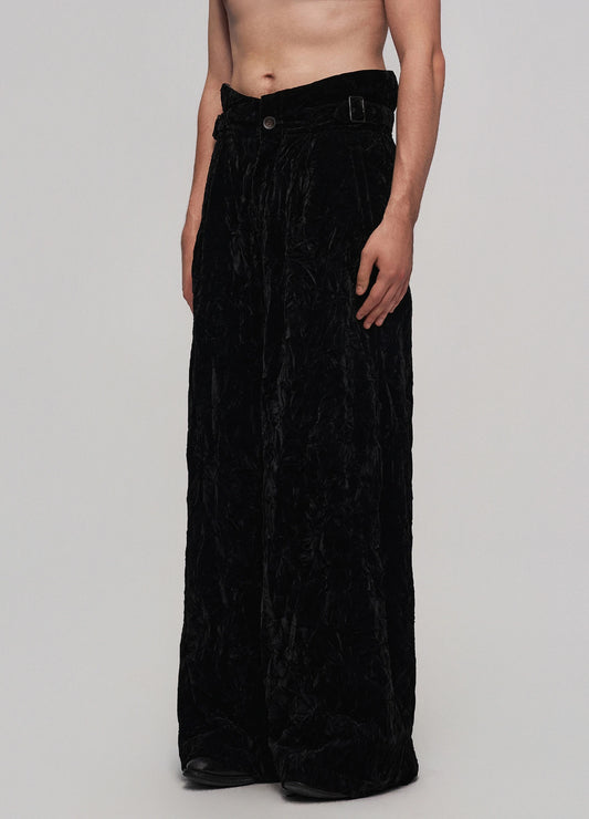 Dark Velvet Trousers