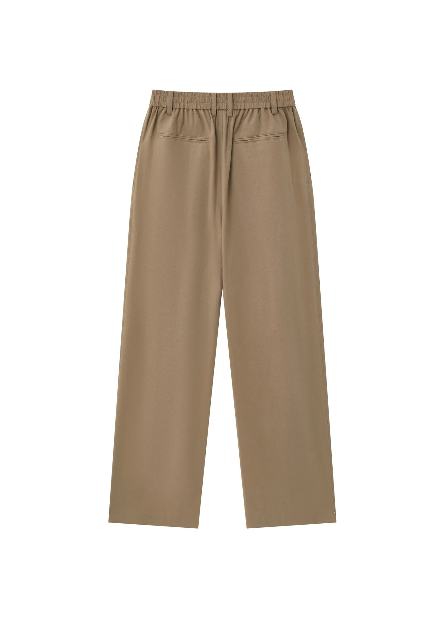 Double Pleat Suit Trousers