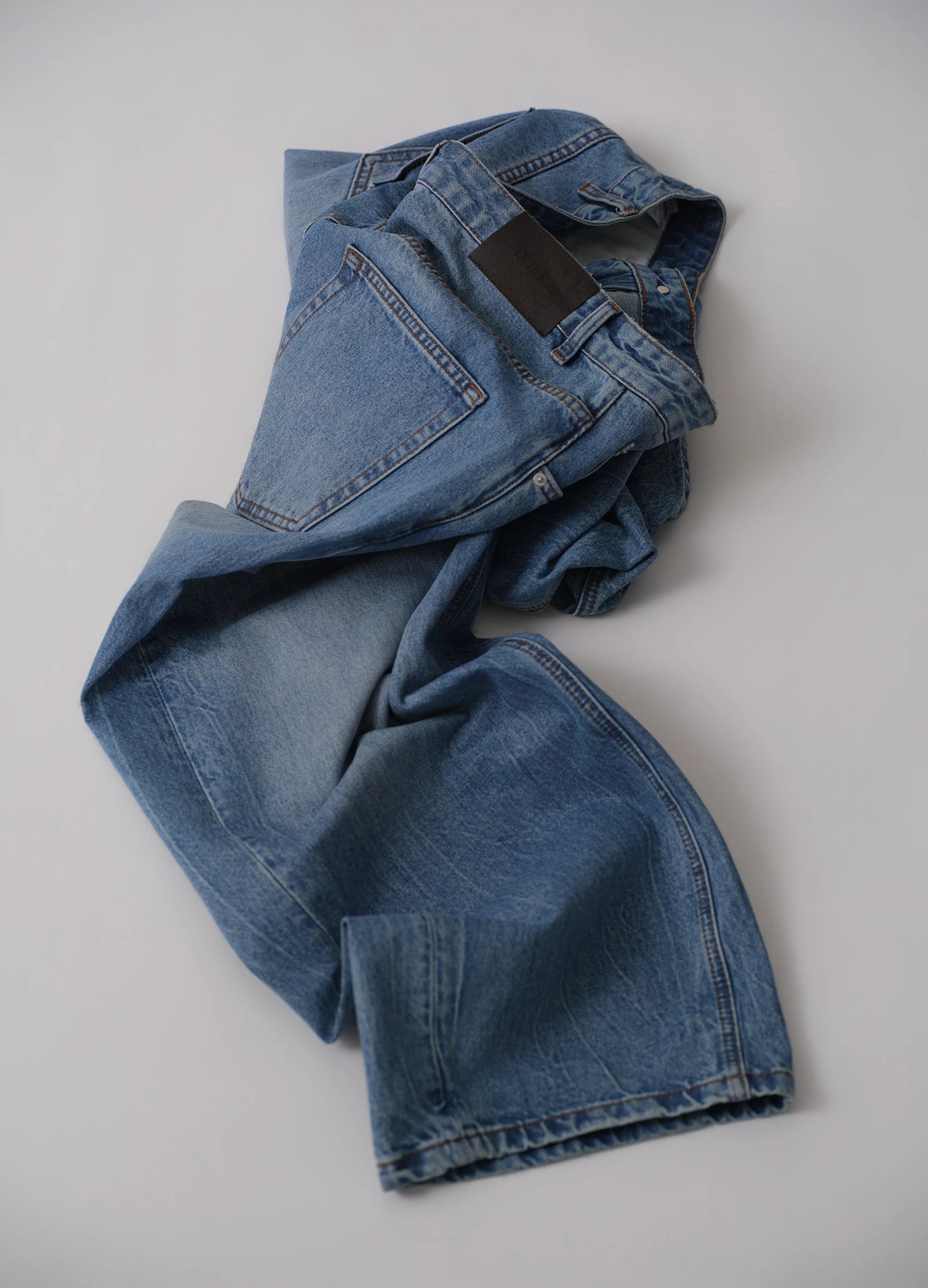 Faded Wide Denims