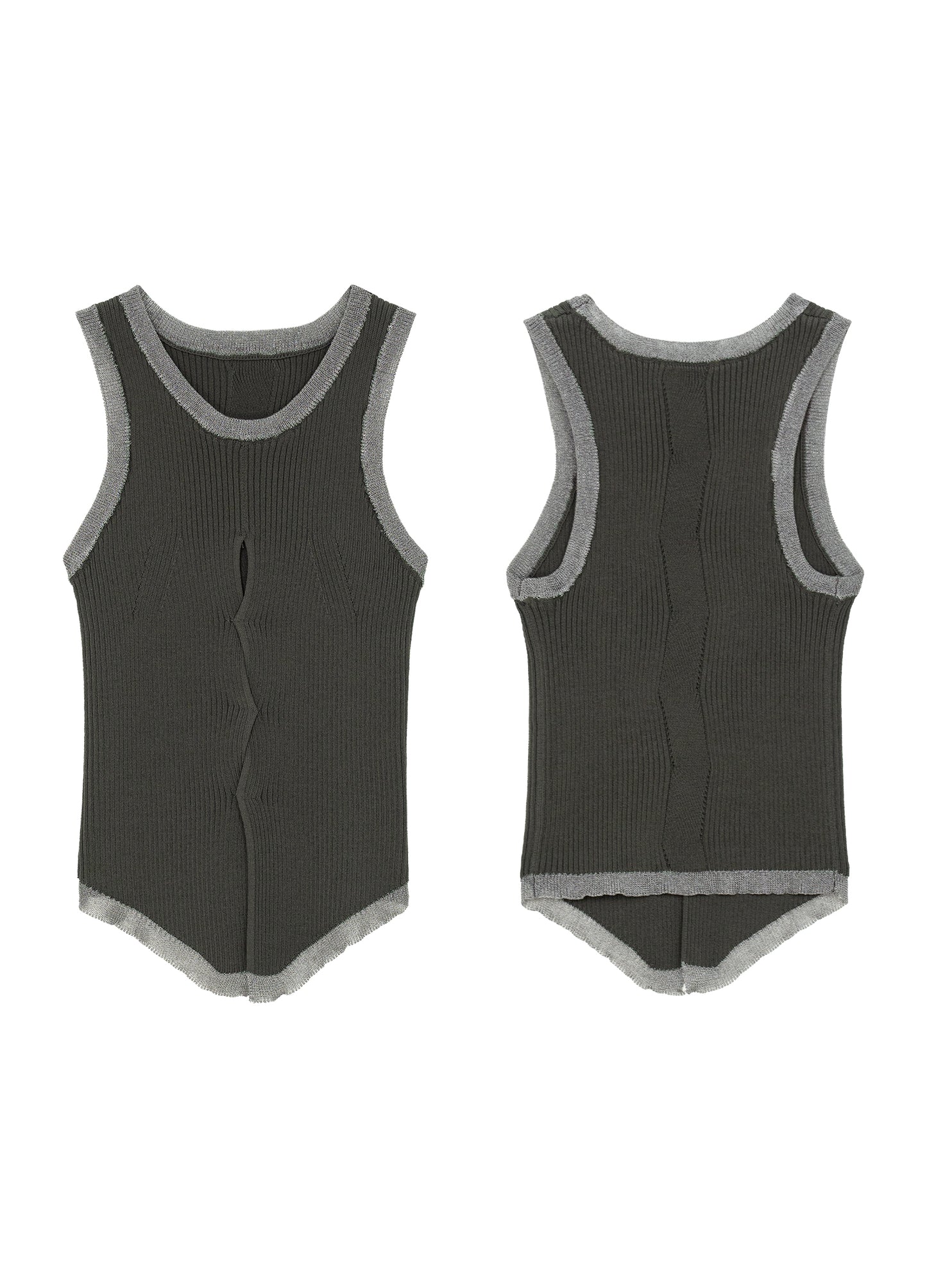 Hollow Knit Tank Top