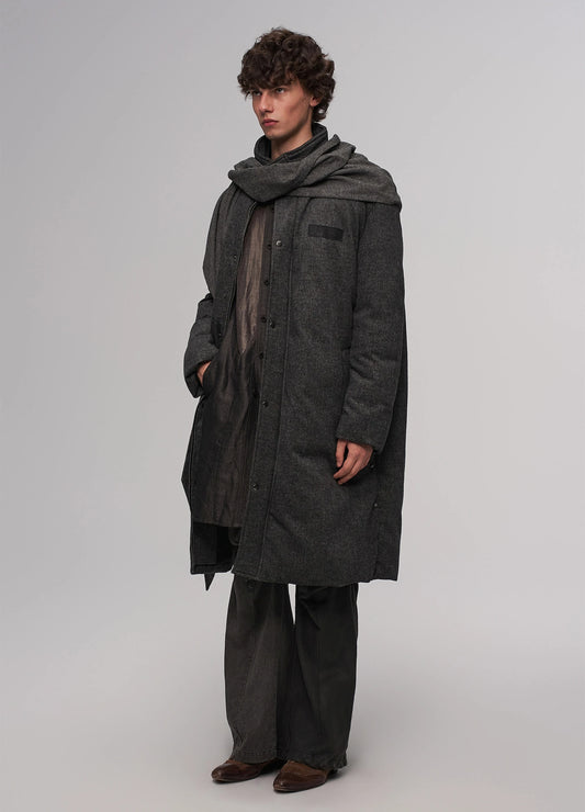 Interlaced Cotton Coat