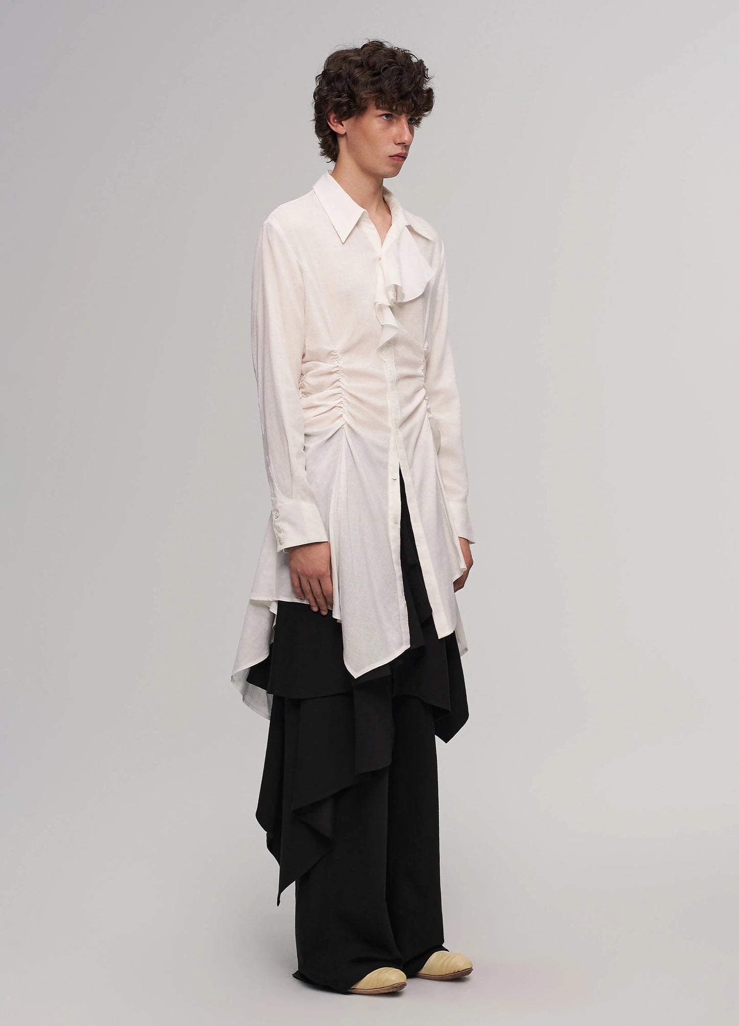 Layered Panel Trousers