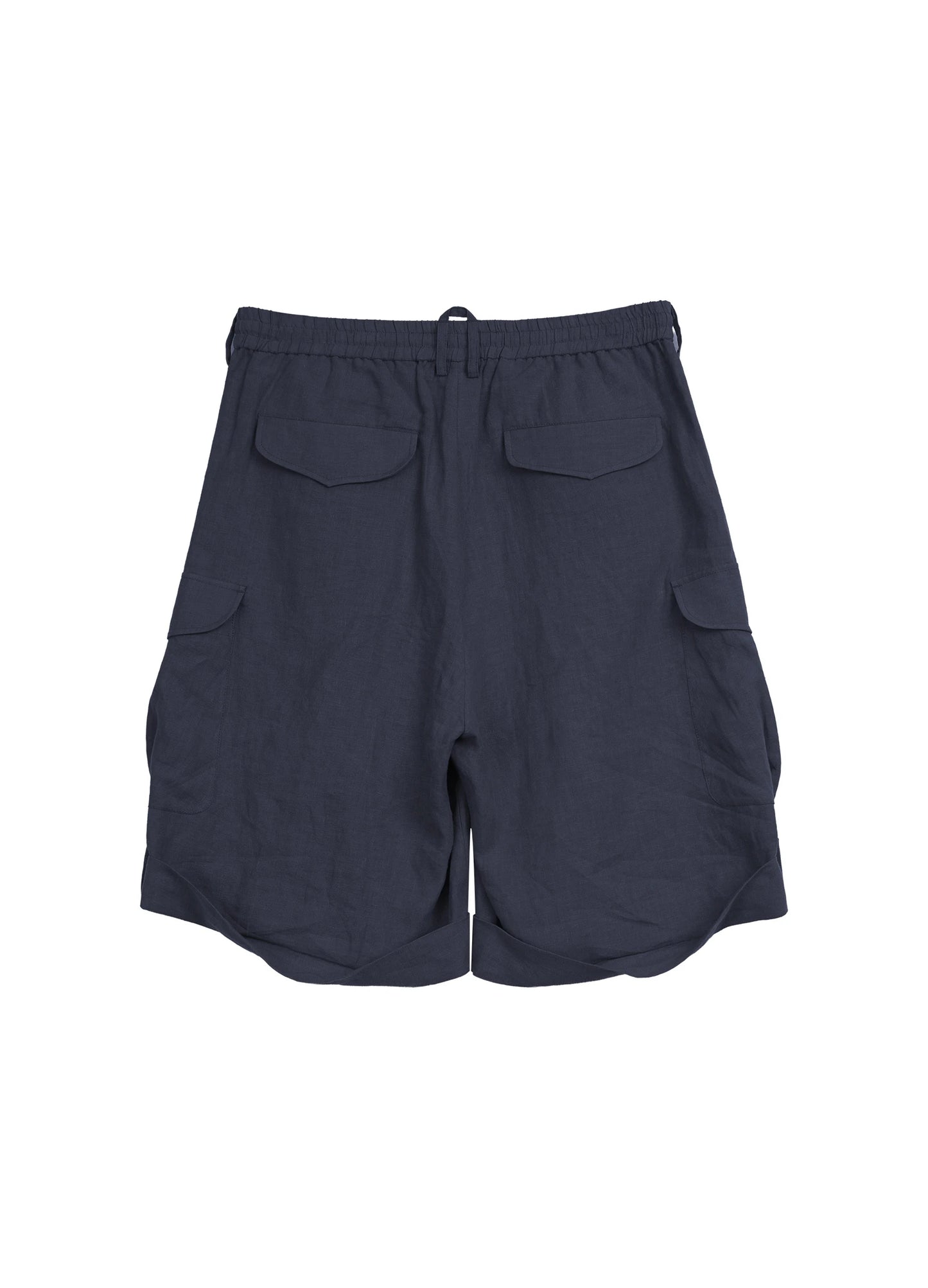 Linen Cargo Shorts