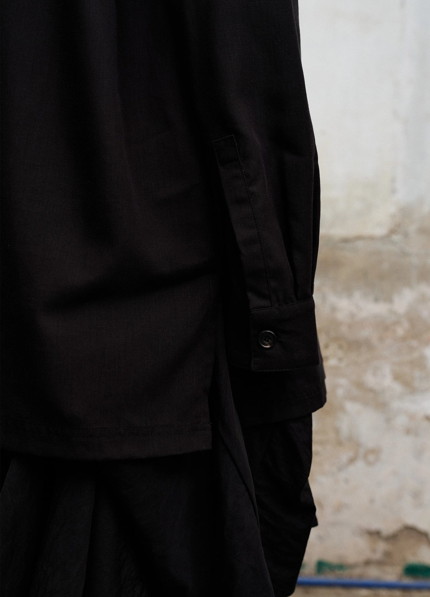 Multi-Pocket Graphic Shirt