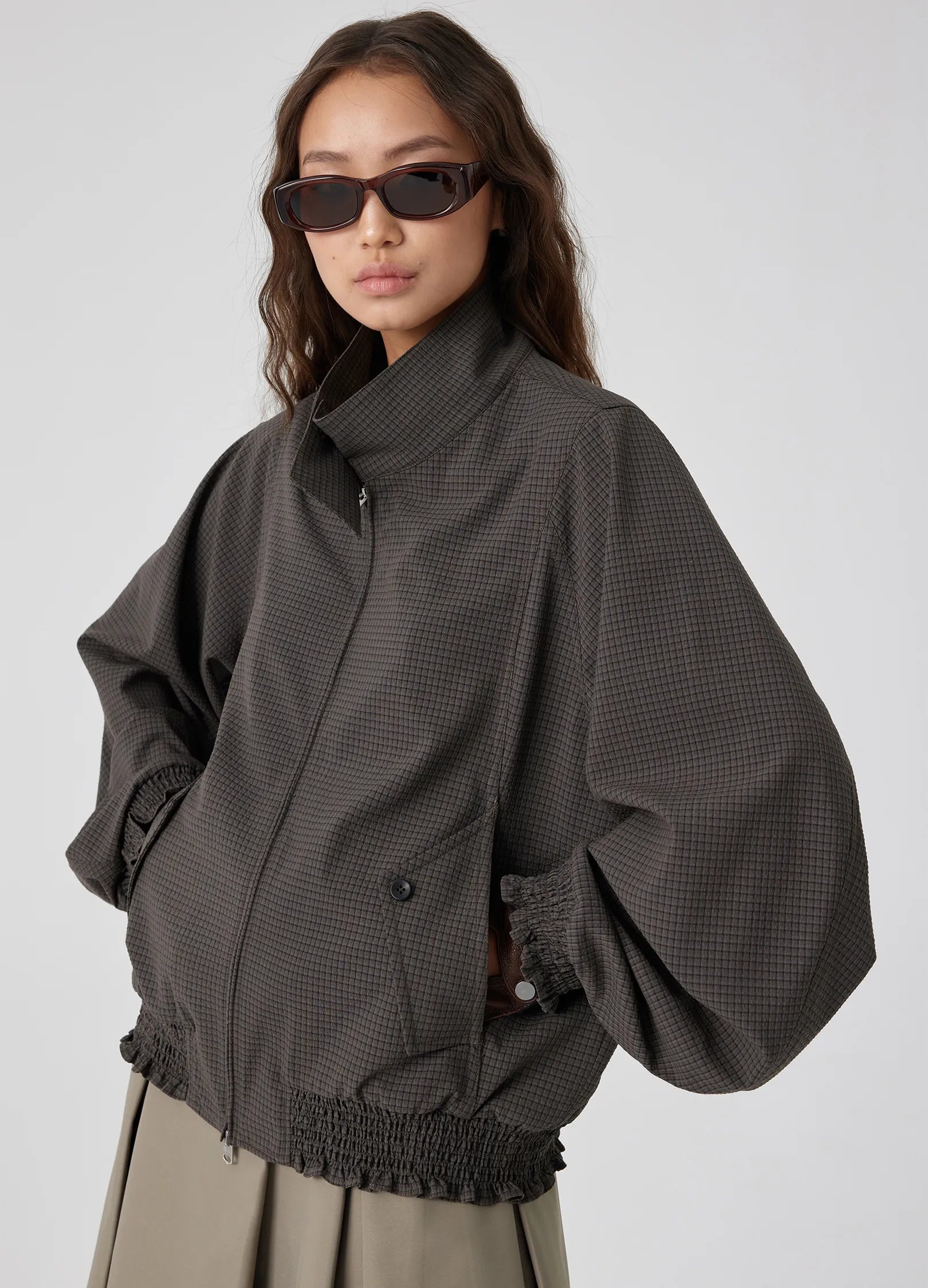Plaid Harrington Jacket – VERSEAS