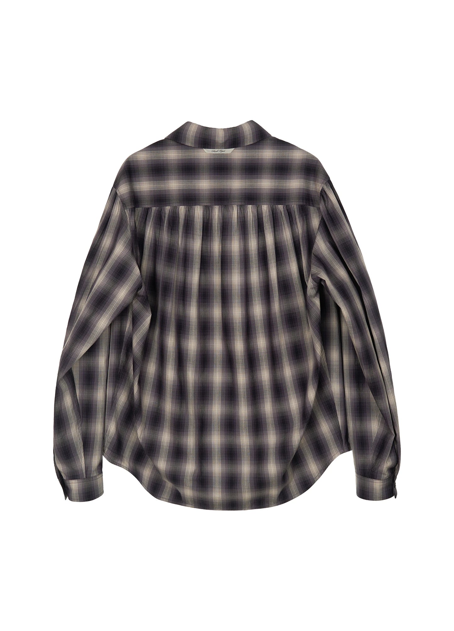Plaid Shawl Shirt