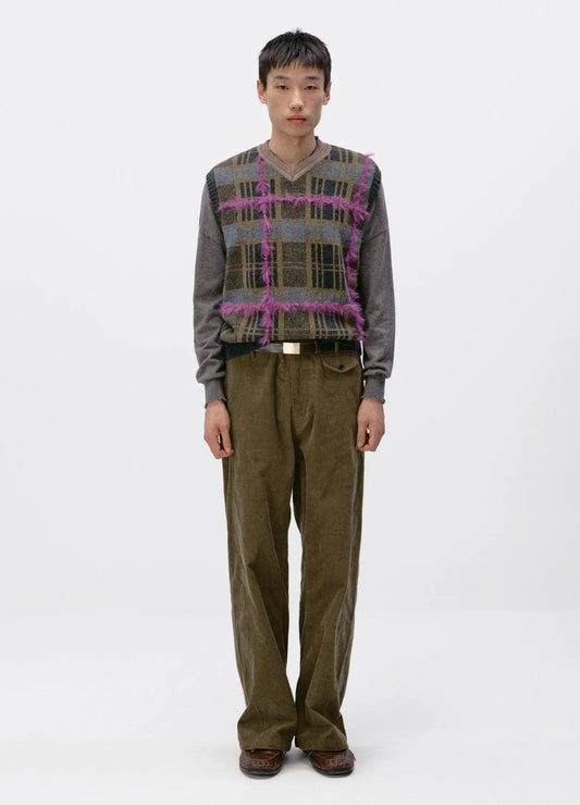 Plaid Sweater Vest
