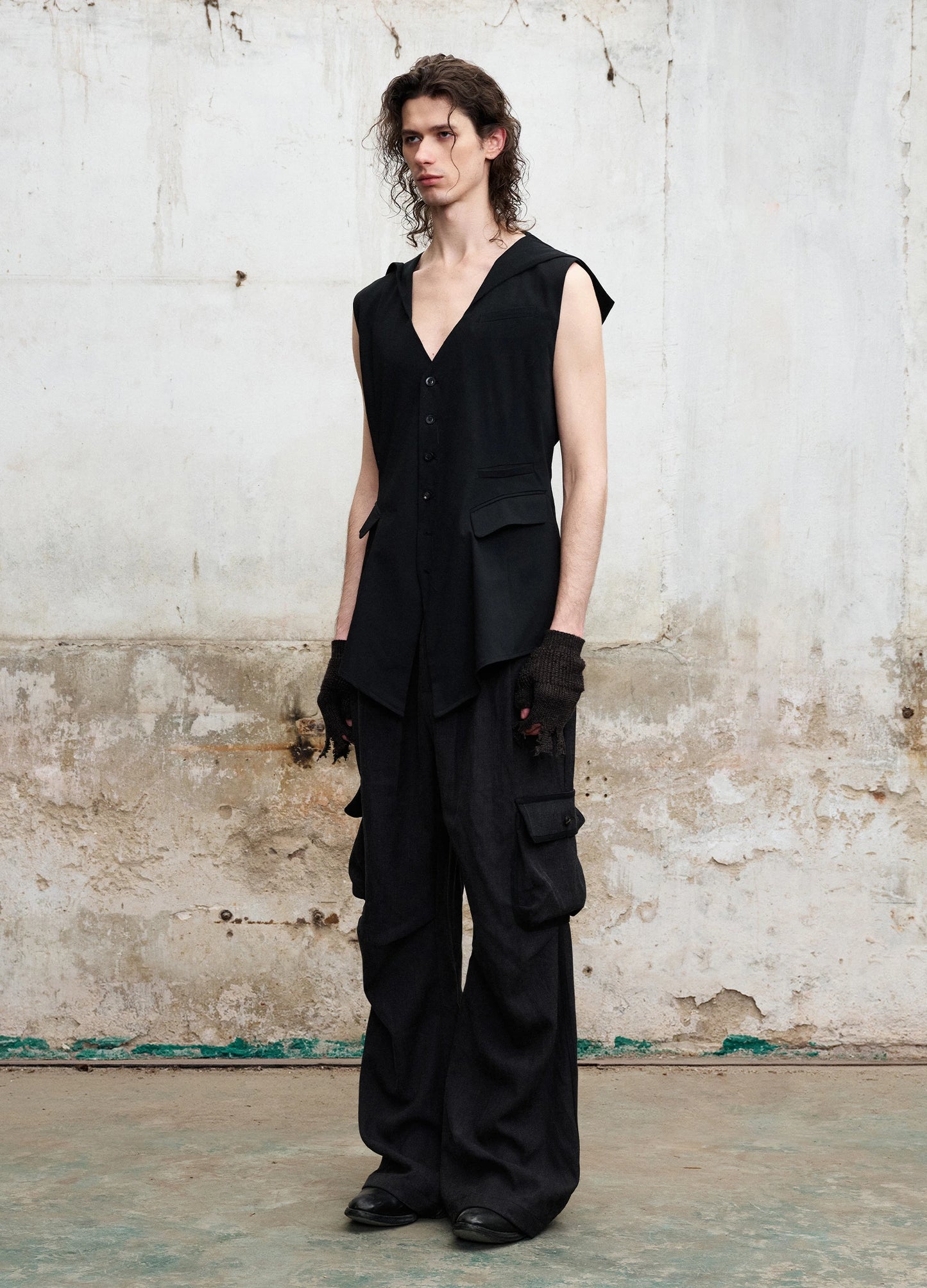 Pleated Tailored Trousers