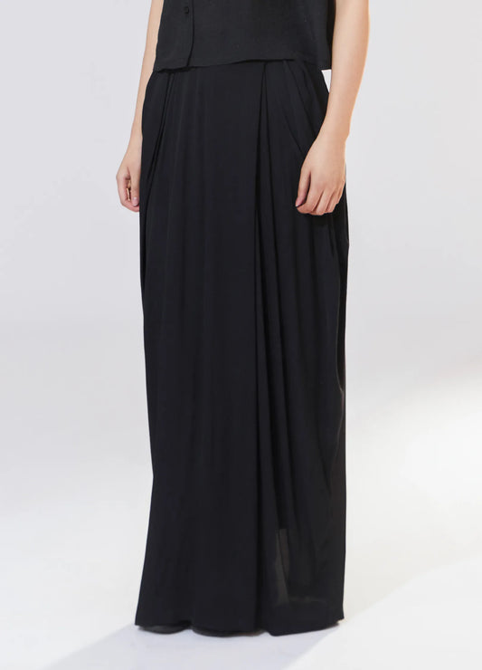 Pleated Full Body Skirt