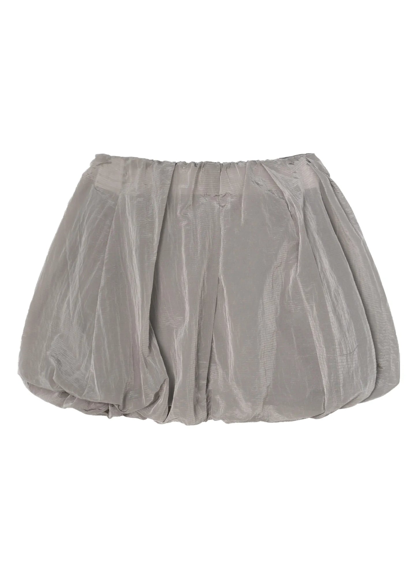 Puff Pleated Skirt