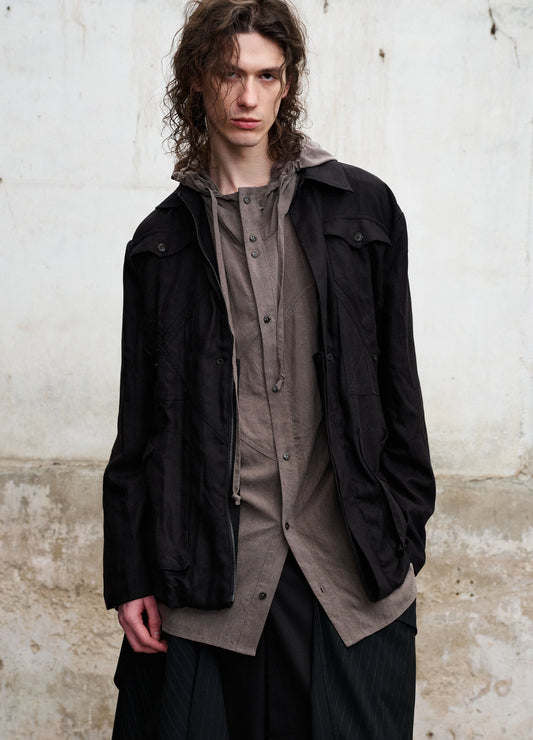 Reversible Twist Coat