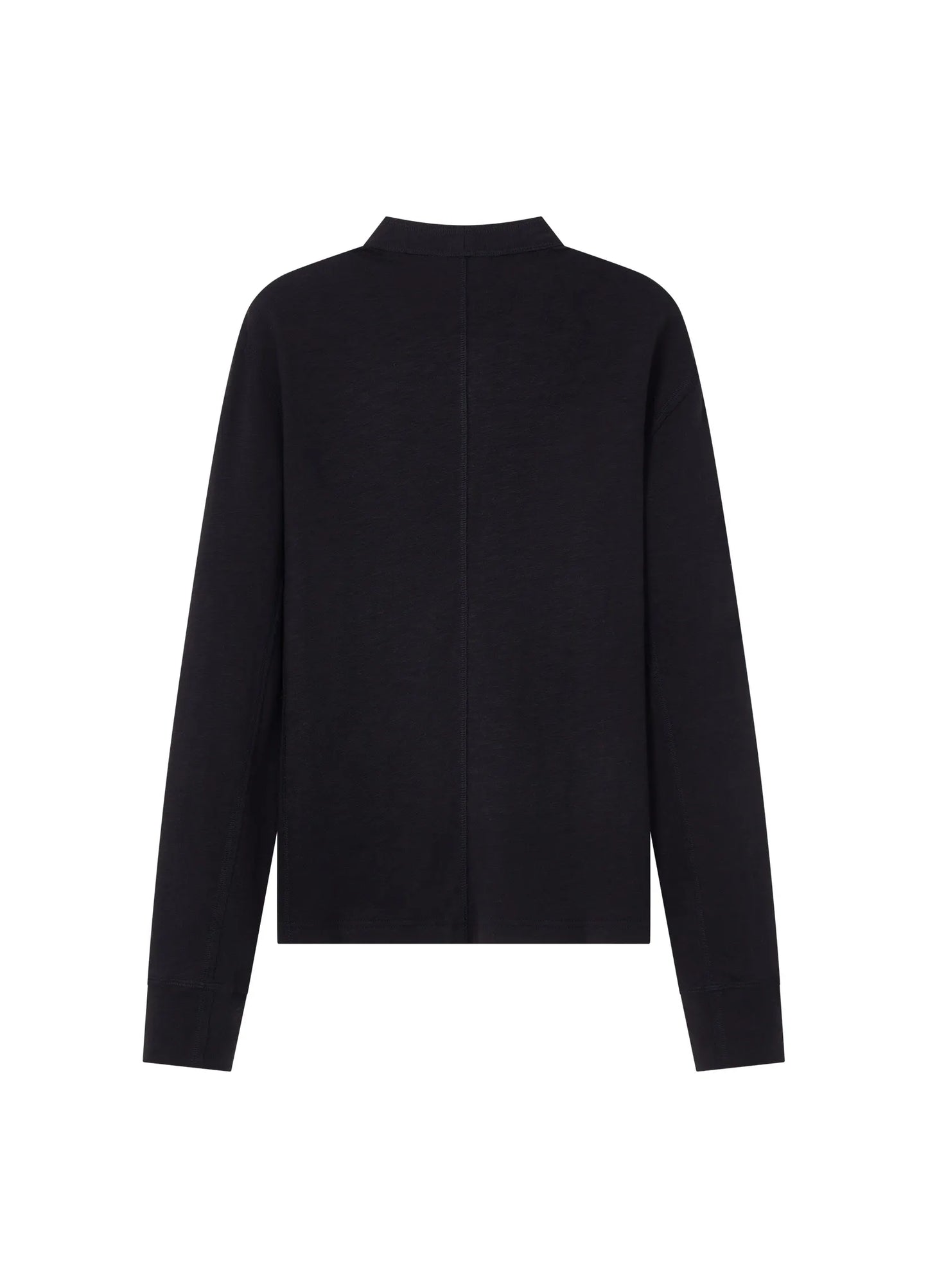 Ribbed Henley Shirt