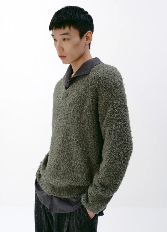 Shaggy Cardigan