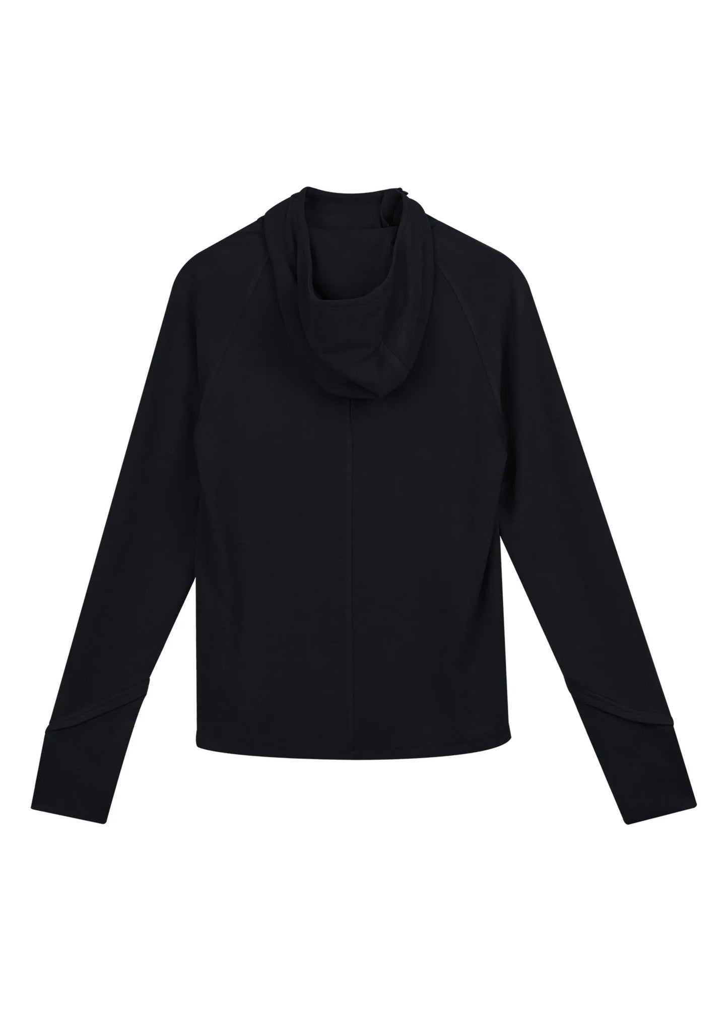 Slit Collar Hoodie