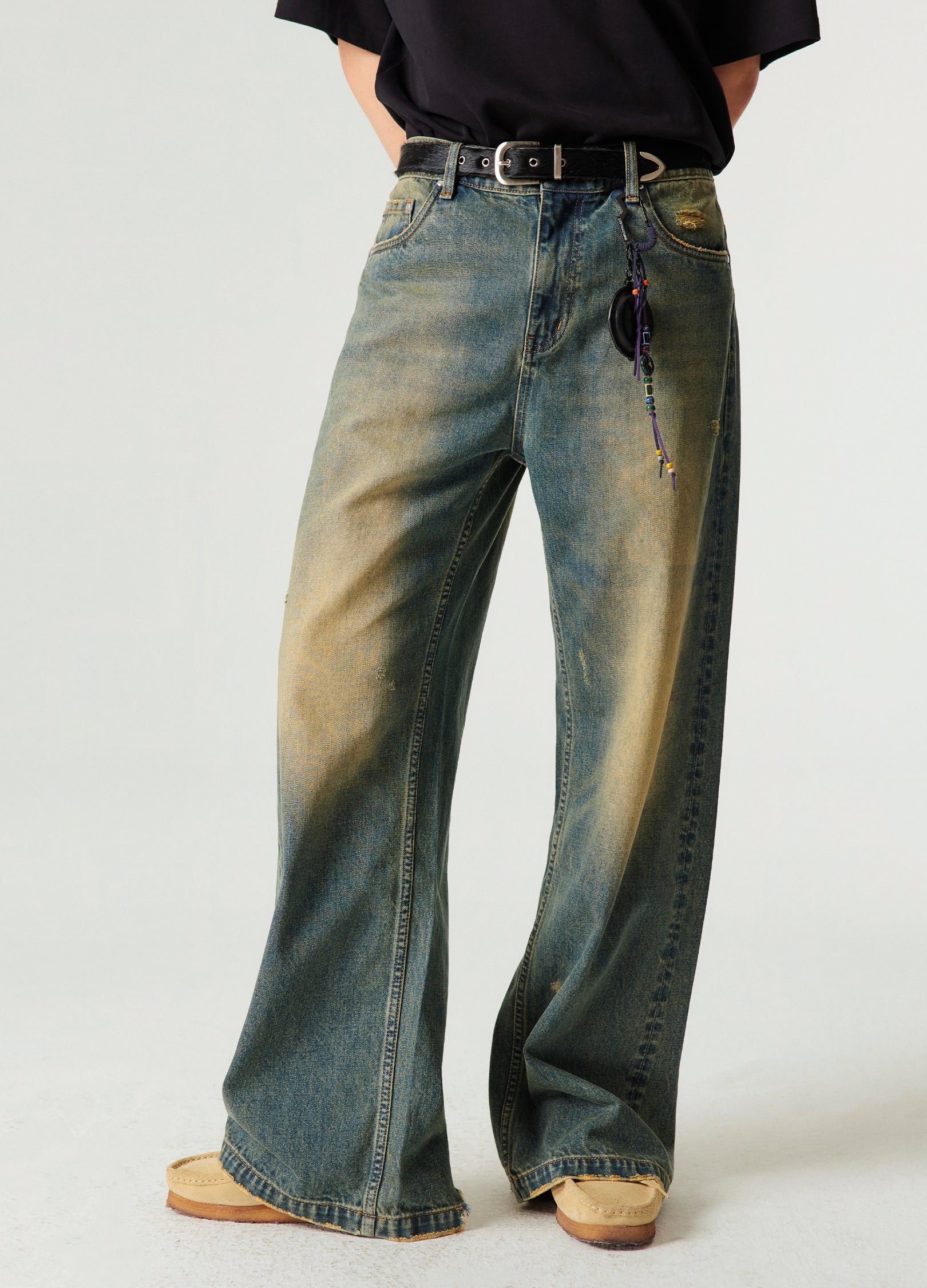 Vintage Wash Wide Denim – VERSEAS
