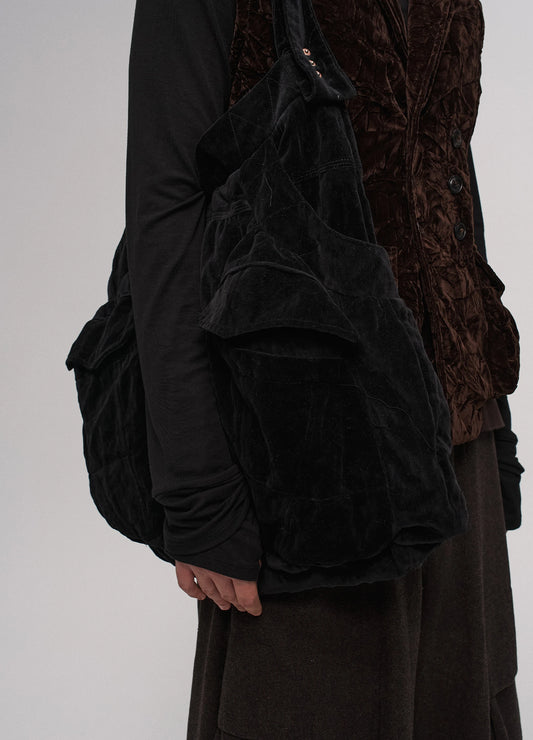 Velvet Airbag Tote