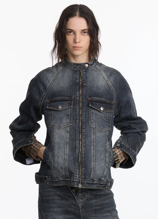 Washed Denim Jacket