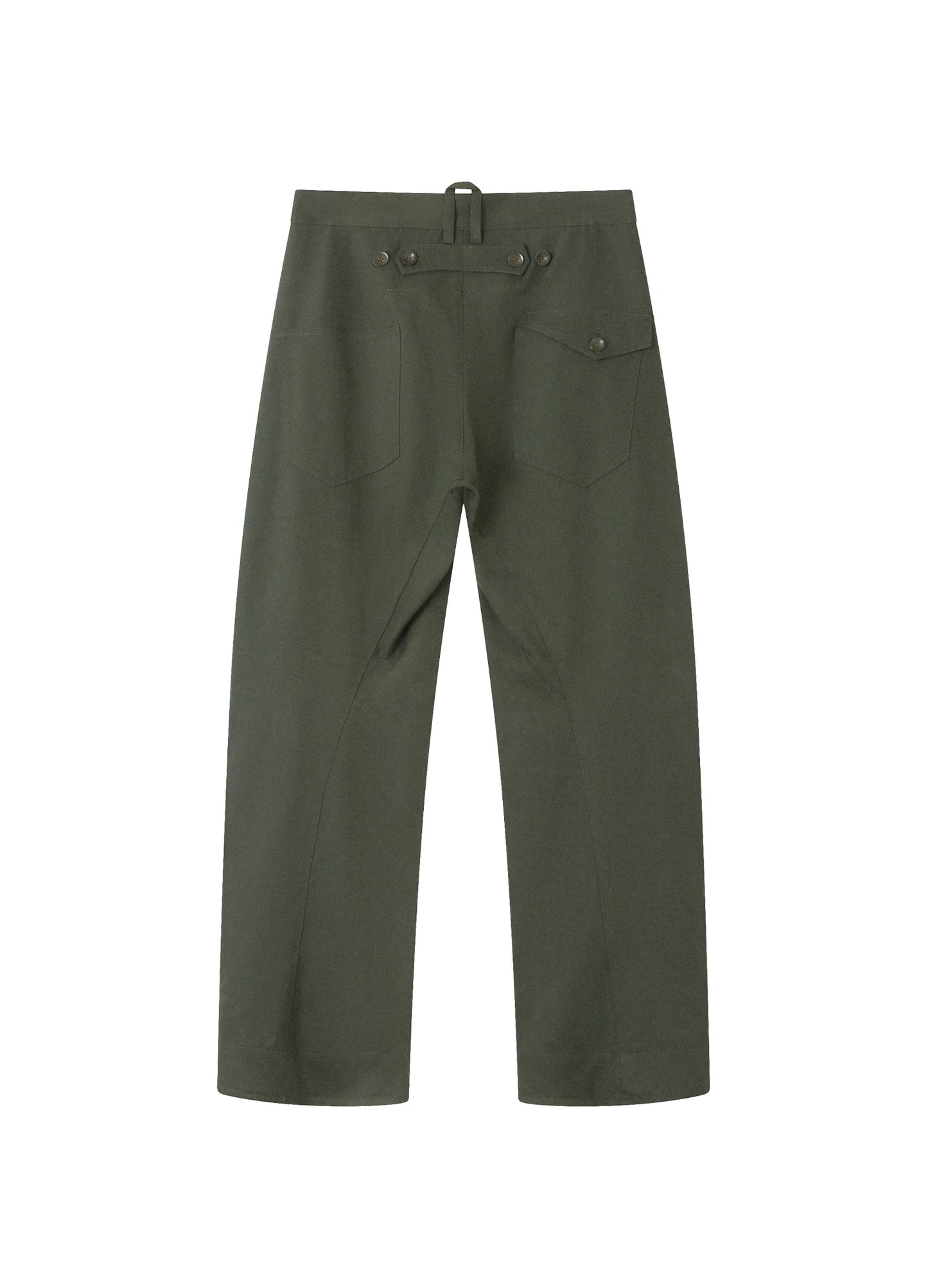 Washed Tencel Trousers
