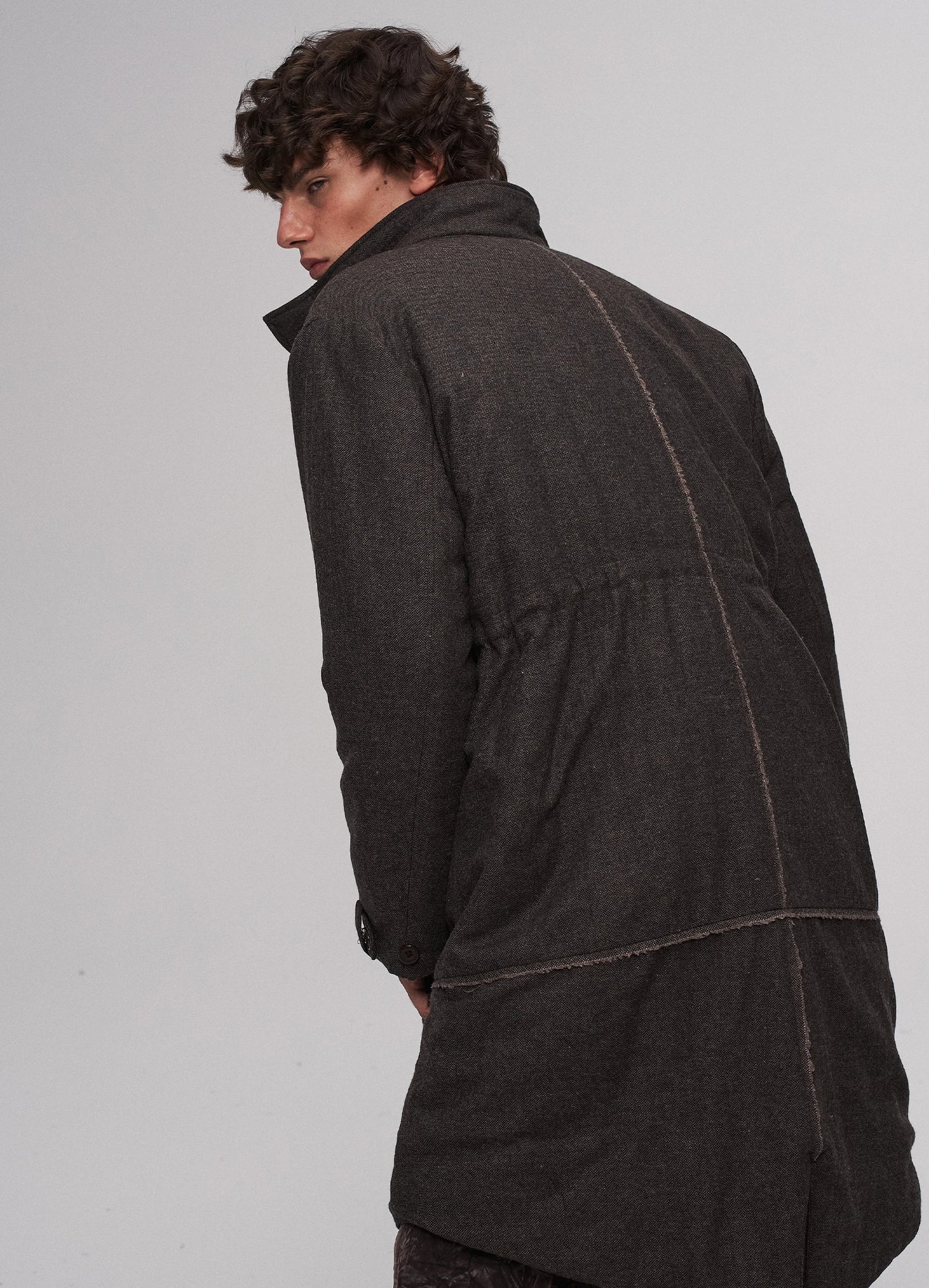 Wool Blend Parka