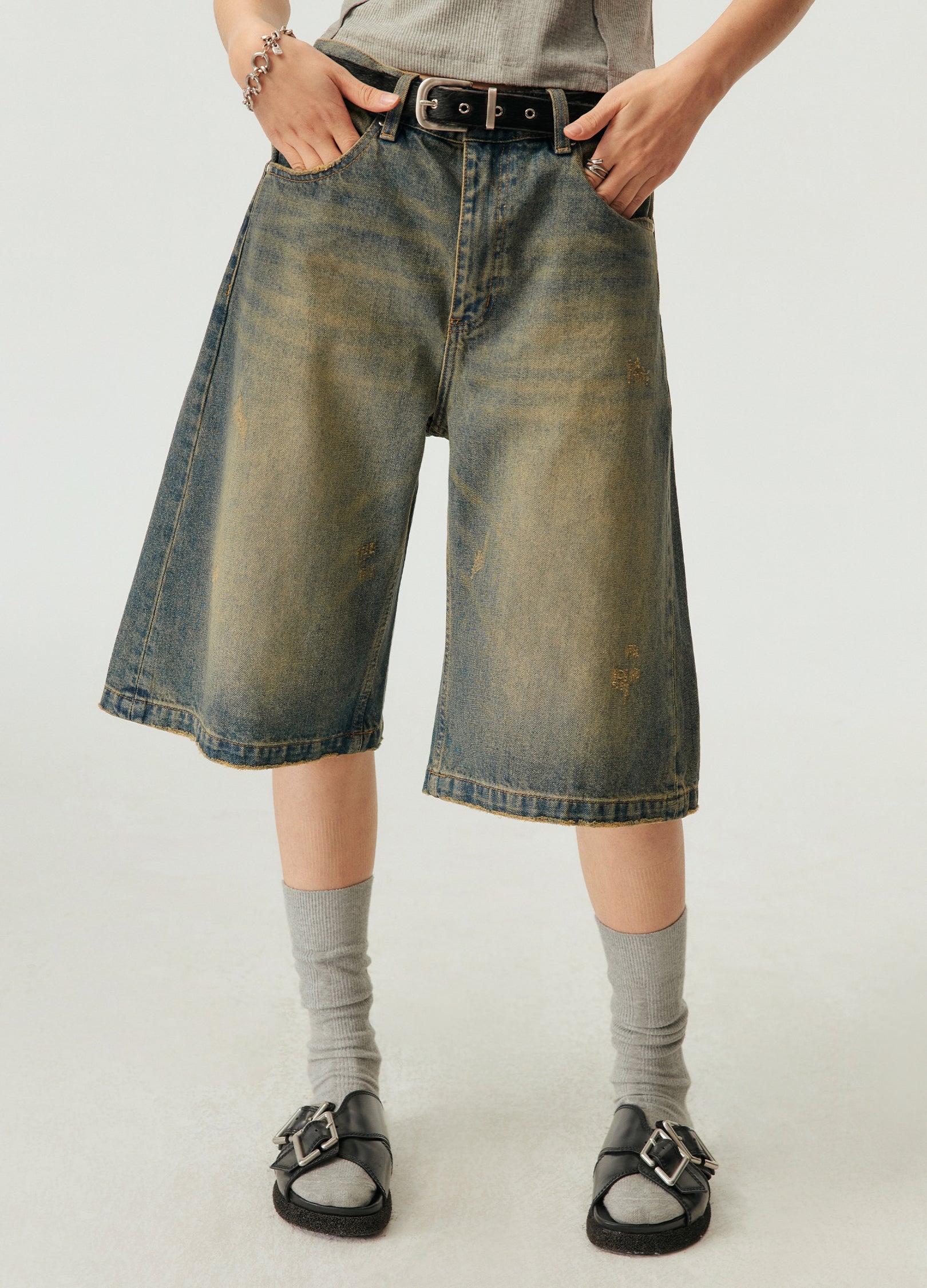 Vintage Wash Jorts – VERSEAS