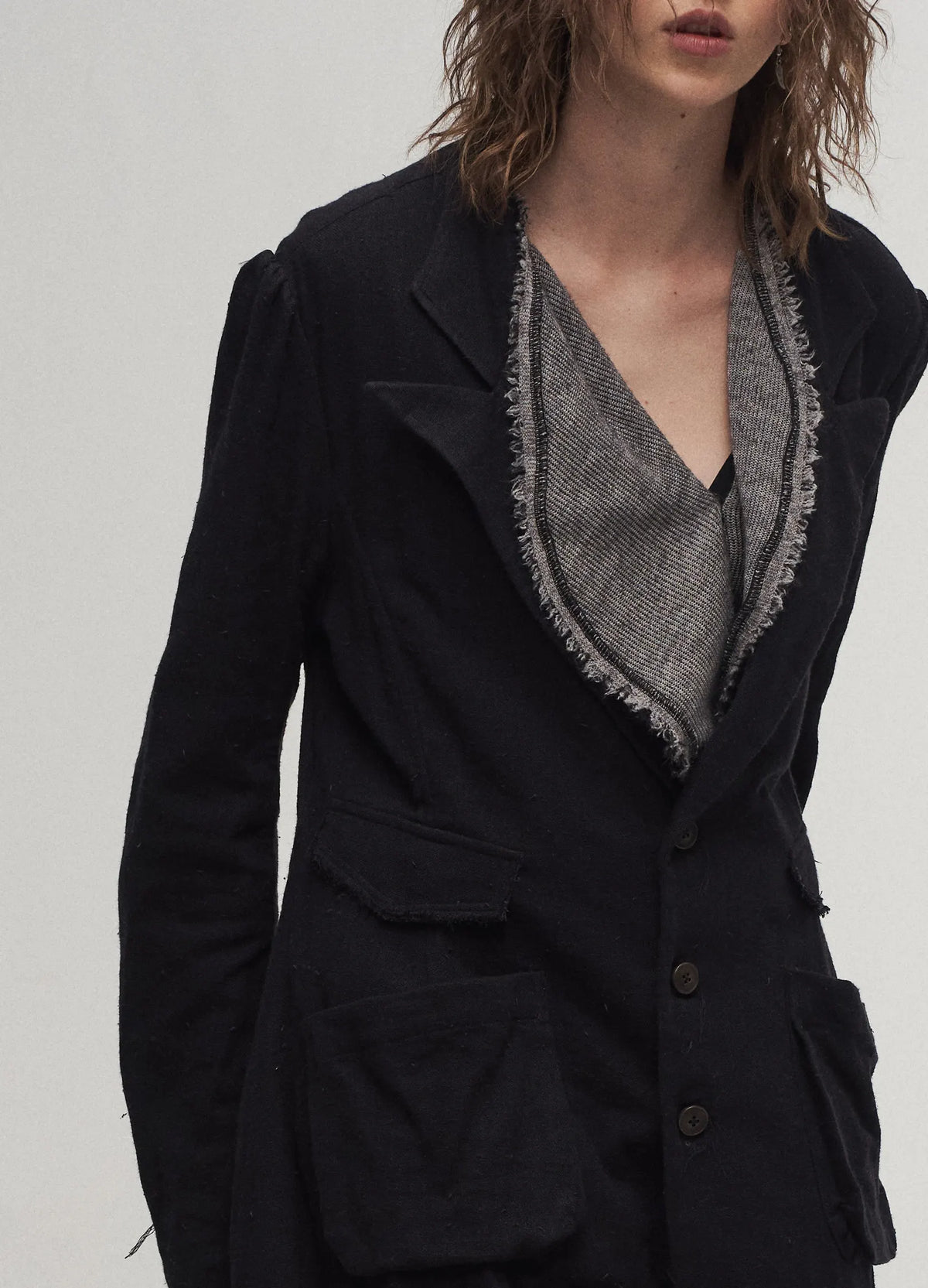 Iris Ruffle Collar Top