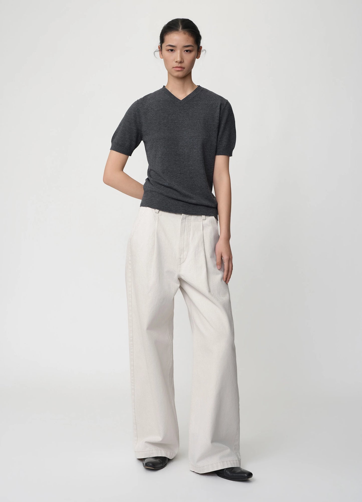 A-Line Wide Denims