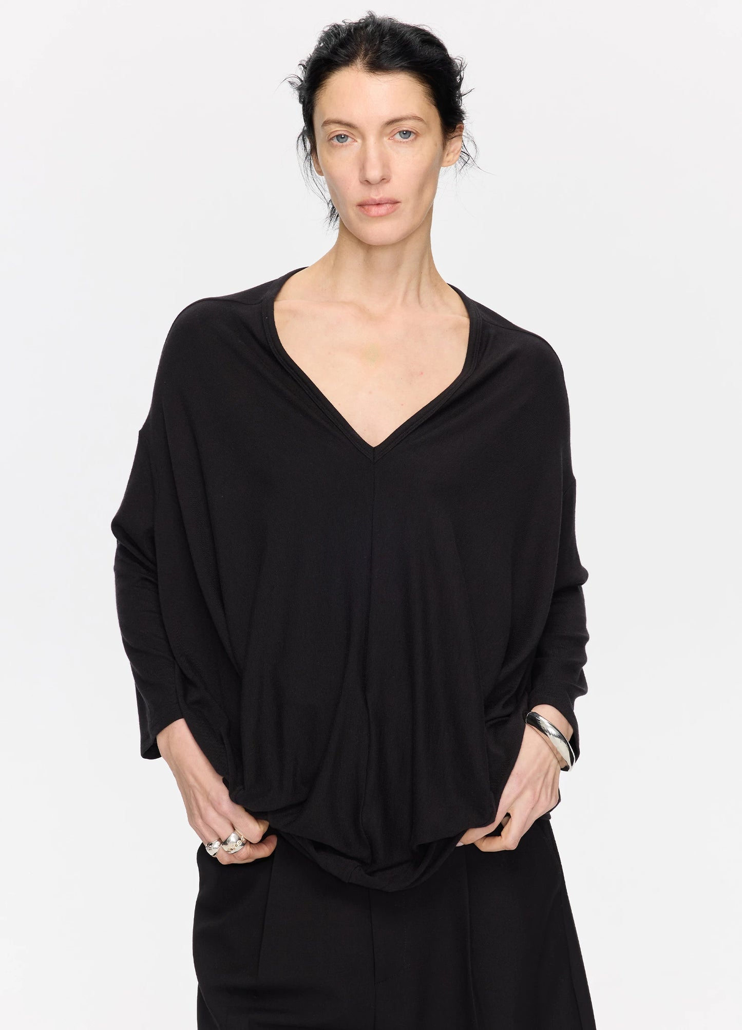 Asymmetric Cocoon Top