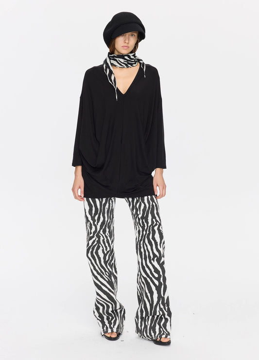 Asymmetric Cocoon Top
