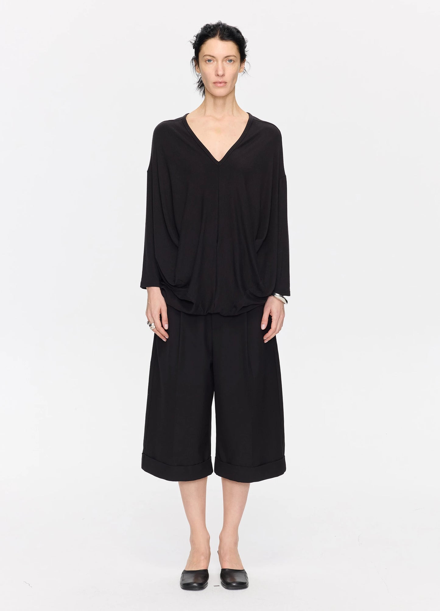 Asymmetric Cocoon Top