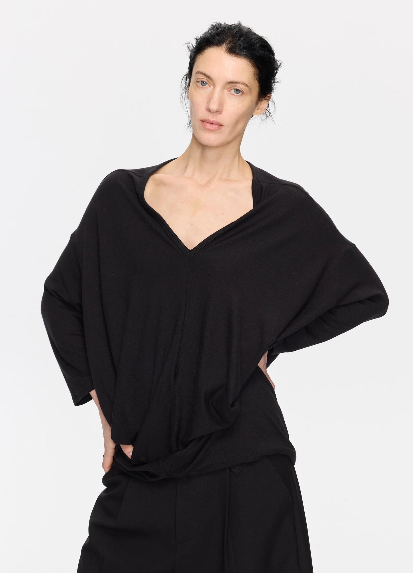 Asymmetric Cocoon Top