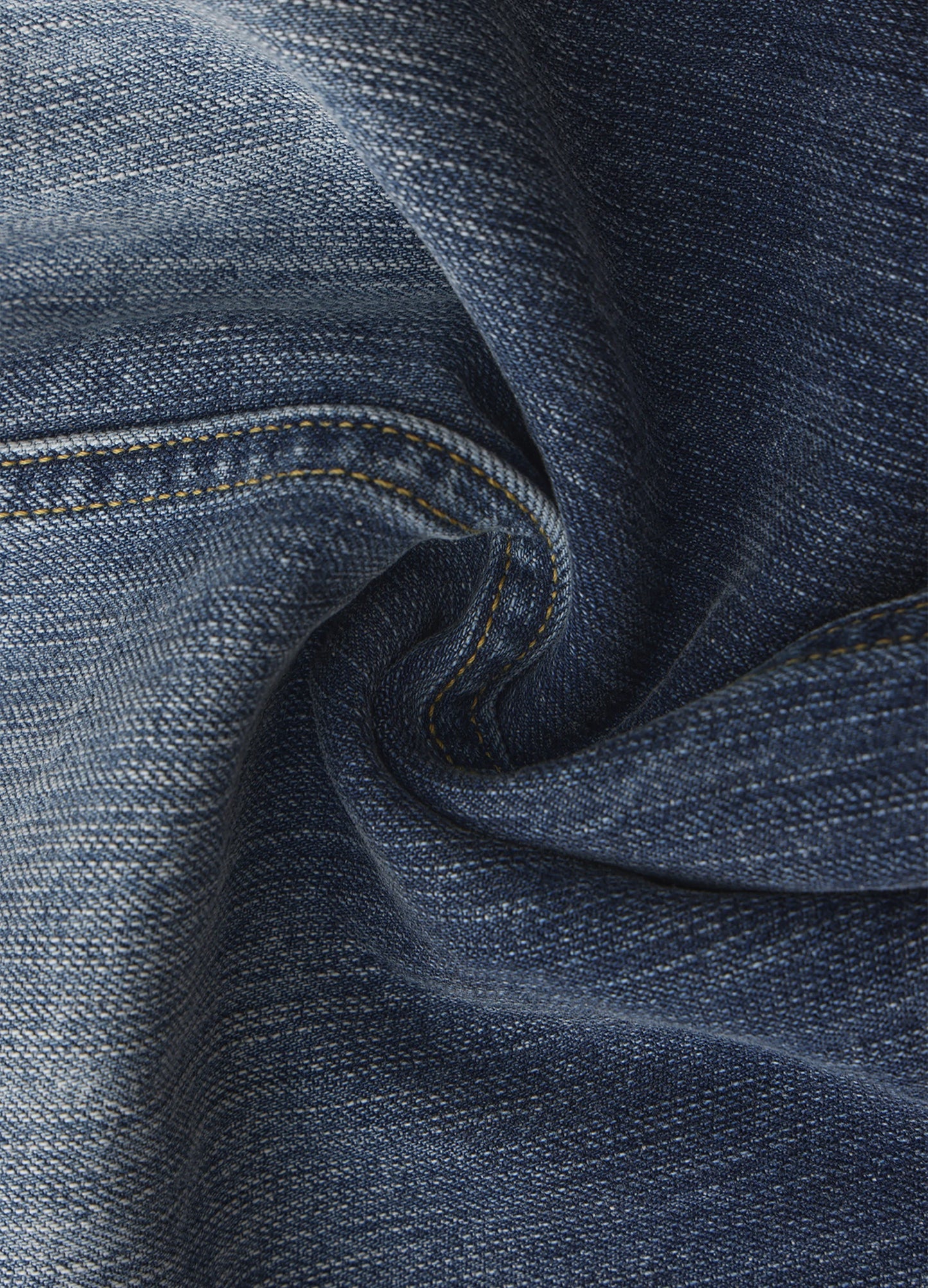 Asymmetric Denim Skirt