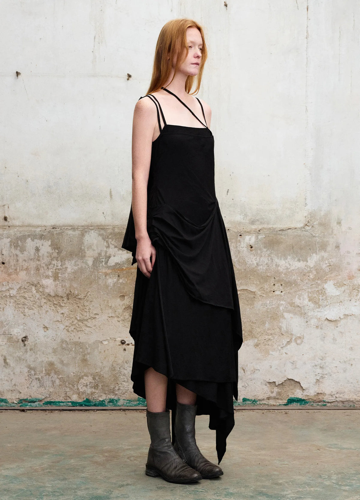 Asymmetric Layered Dress