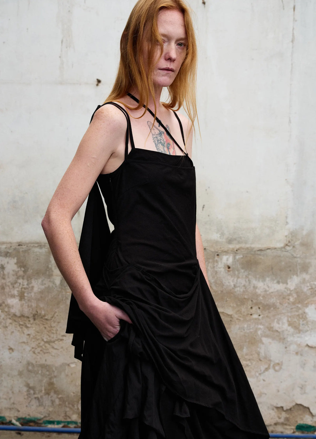 Asymmetric Layered Dress