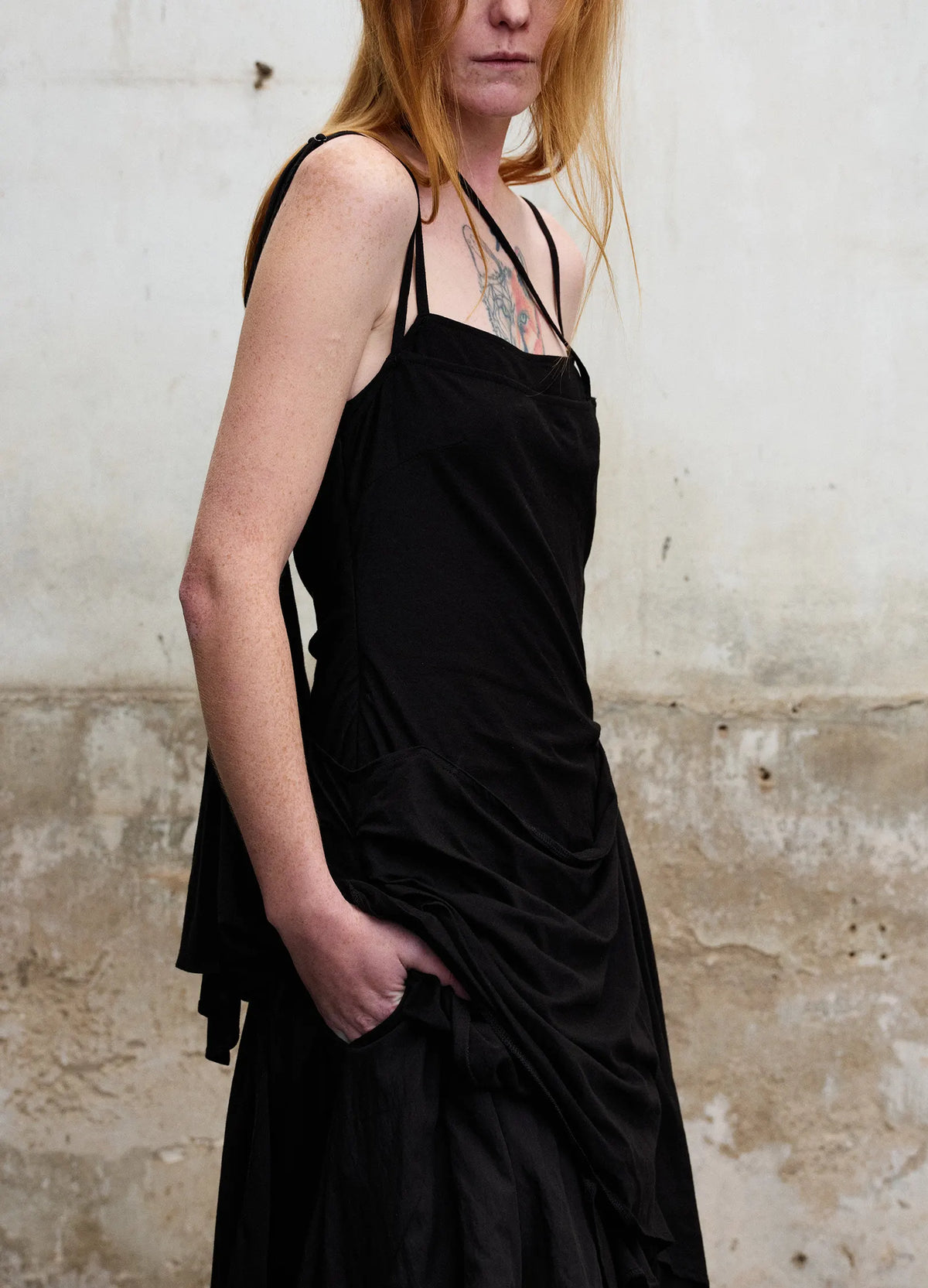 Asymmetric Layered Dress