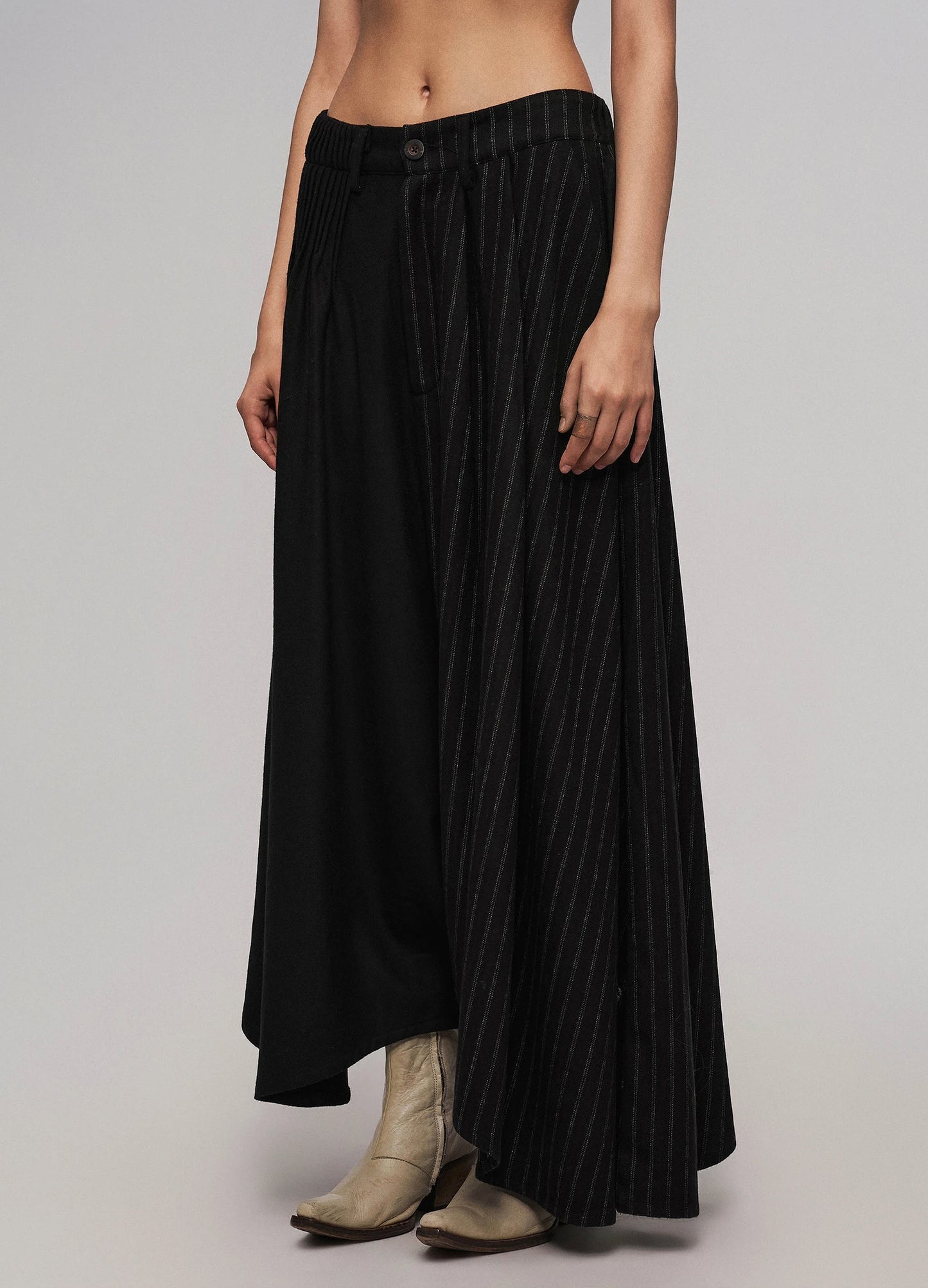 Asymmetric Waist Trousers