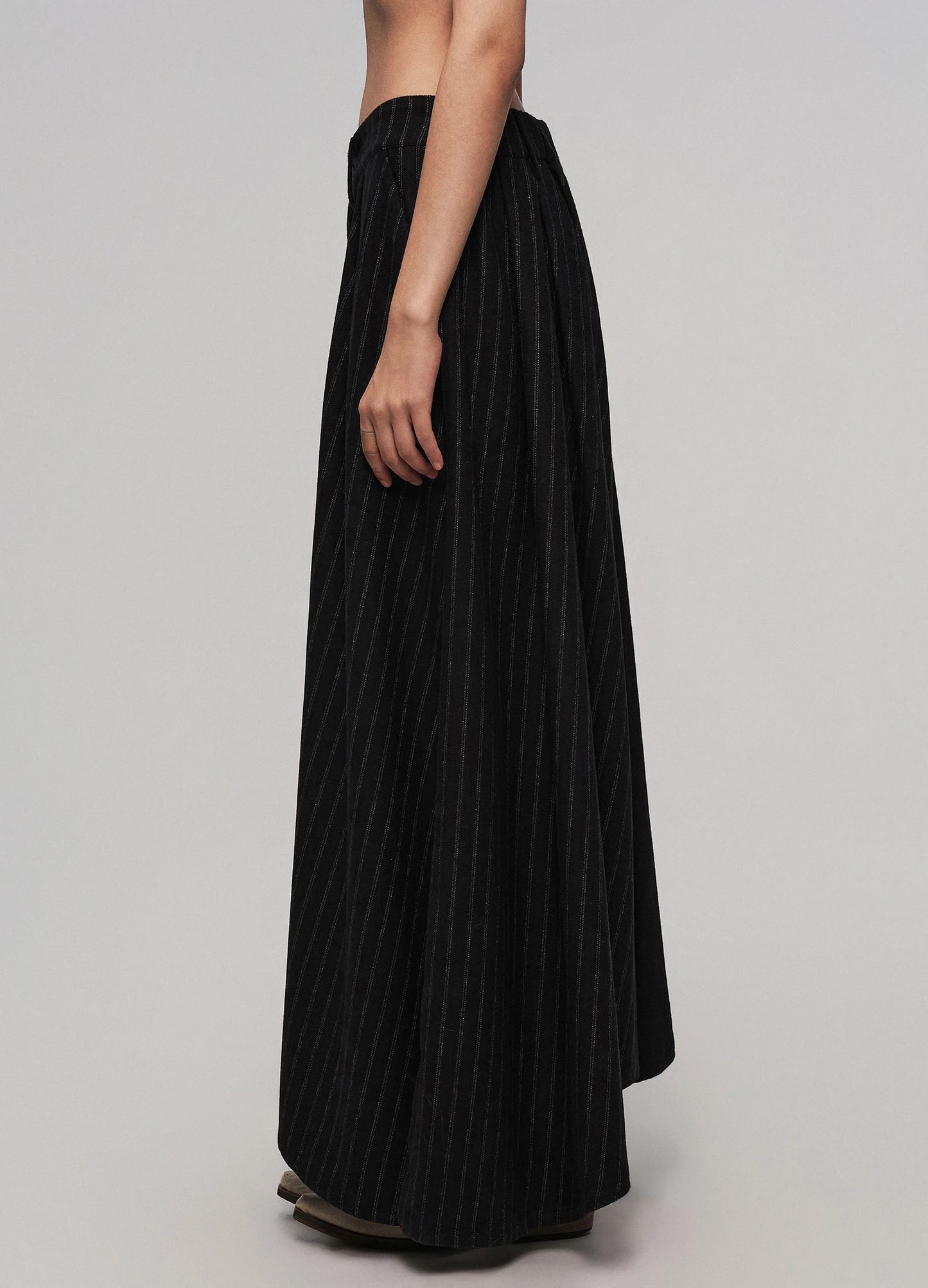 Asymmetric Waist Trousers