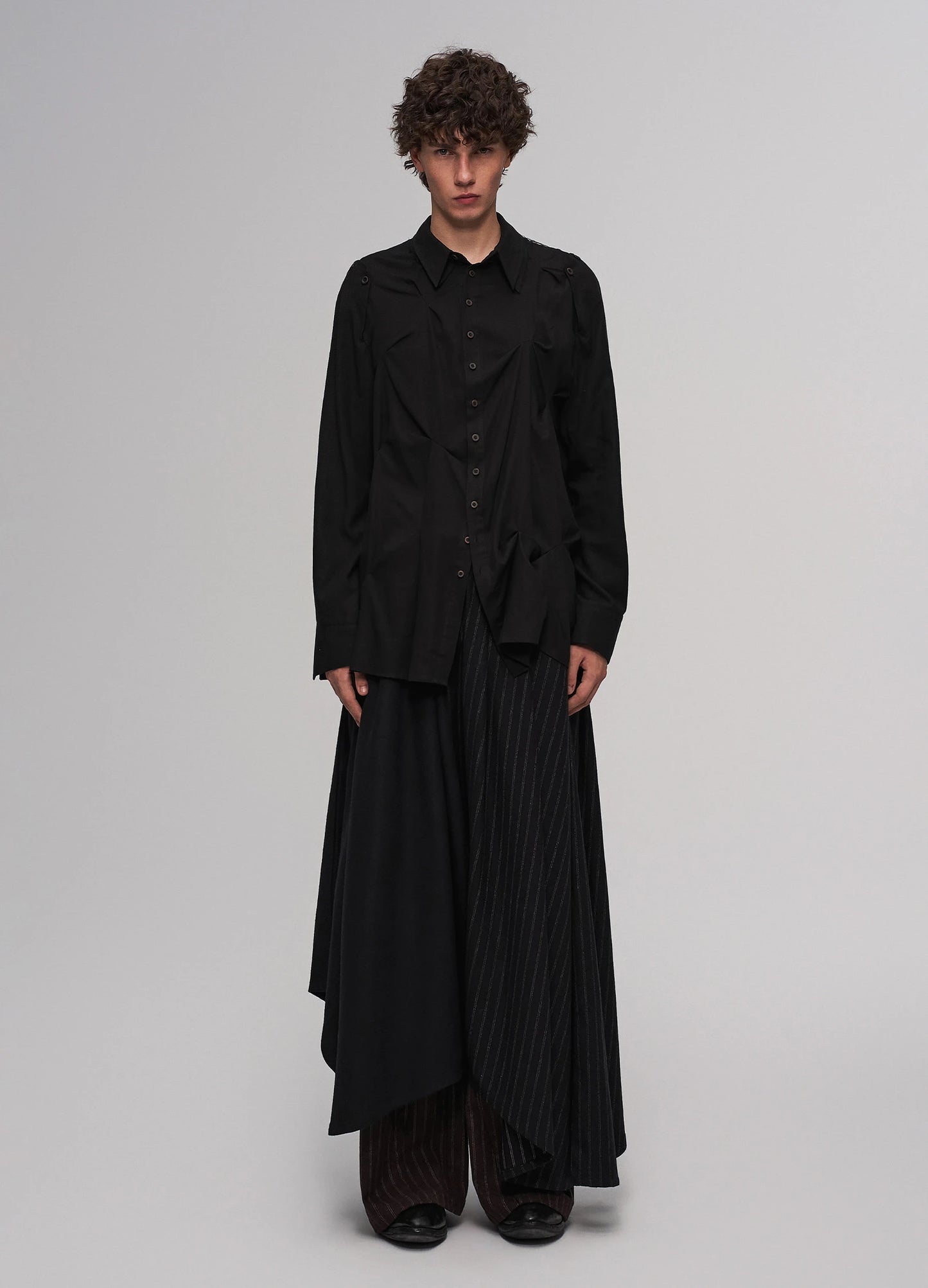 Asymmetric Waist Trousers