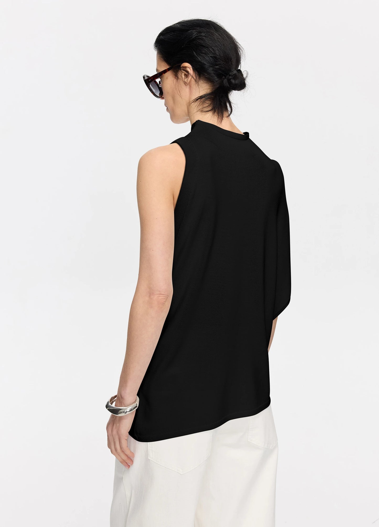 Batwing Sleeve Knitted Top
