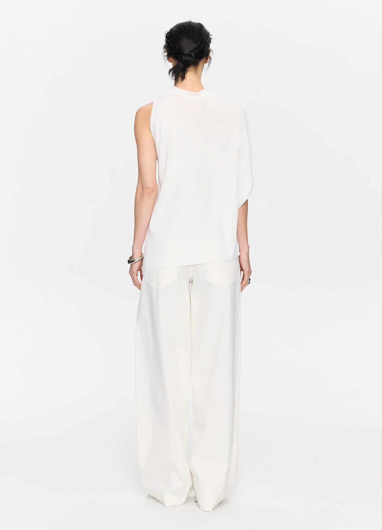 Batwing Sleeve Knitted Top