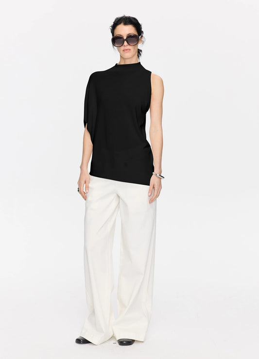Batwing Sleeve Knitted Top
