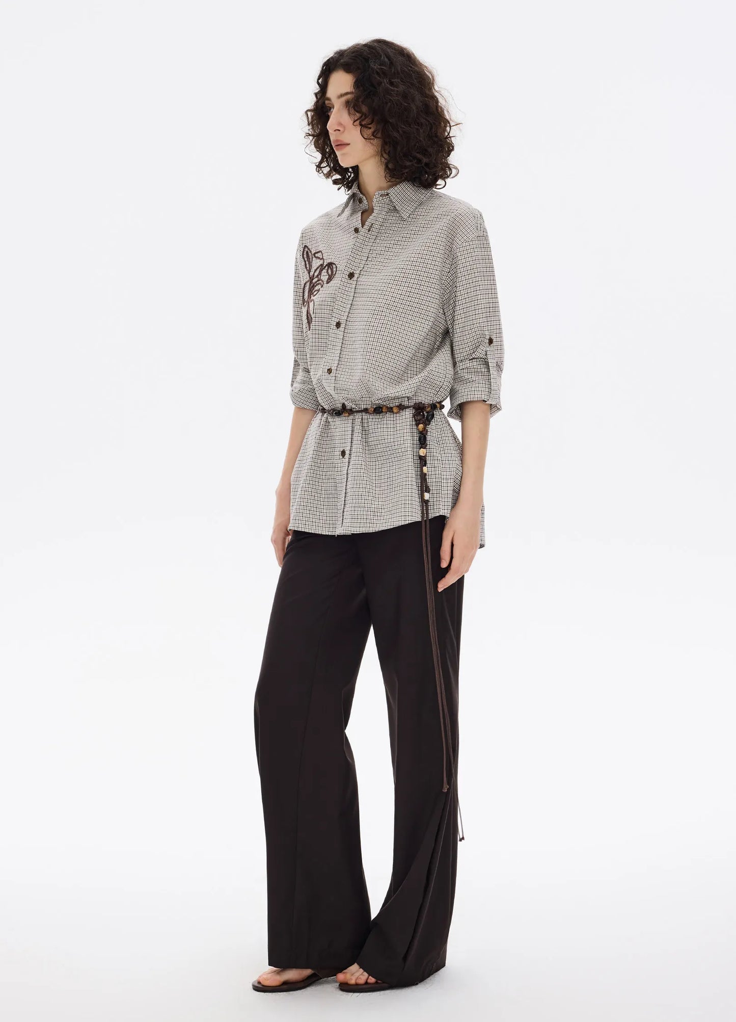 Beaded Woven Belt