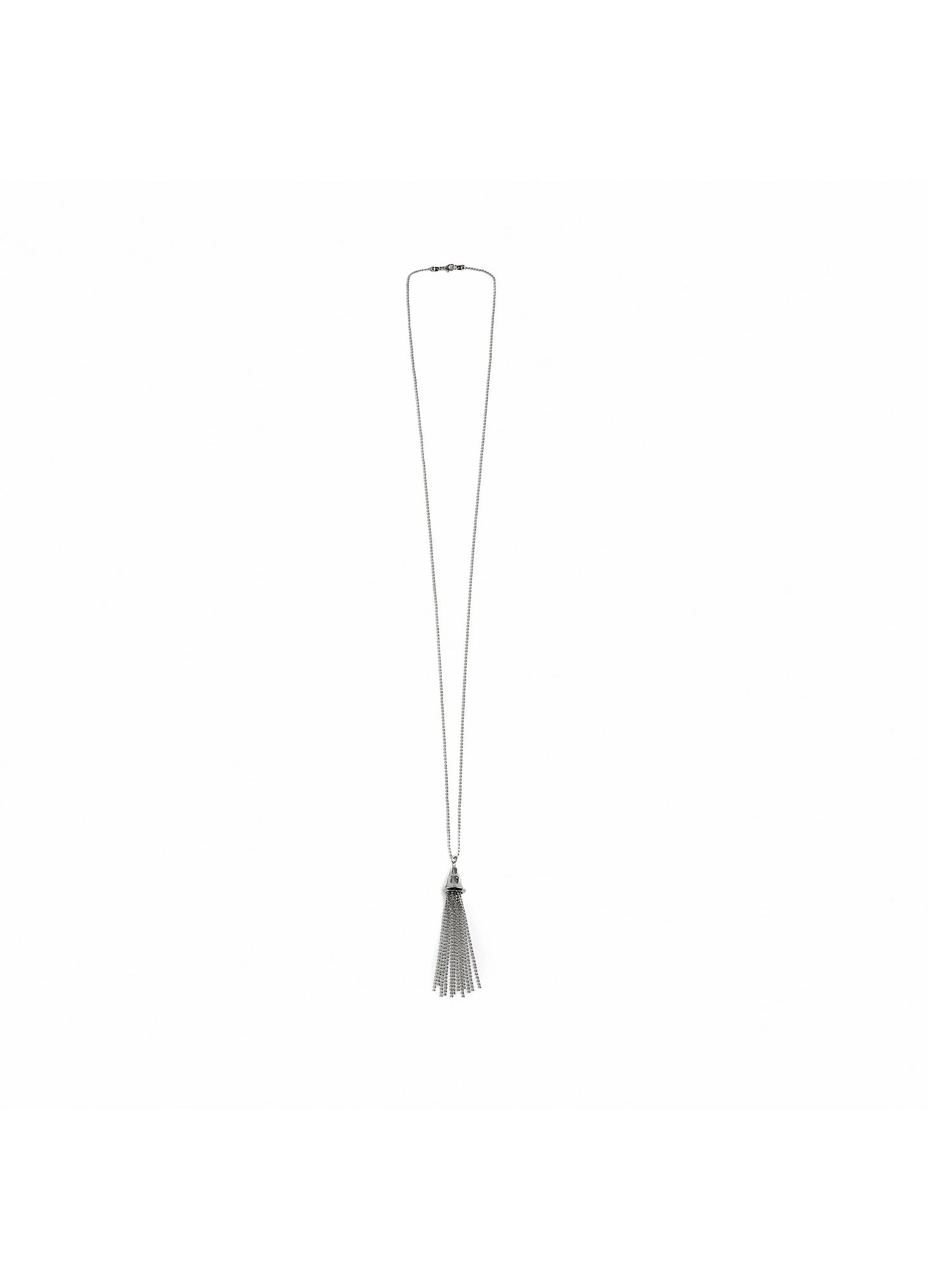 Bell-Drop Tassel Necklace