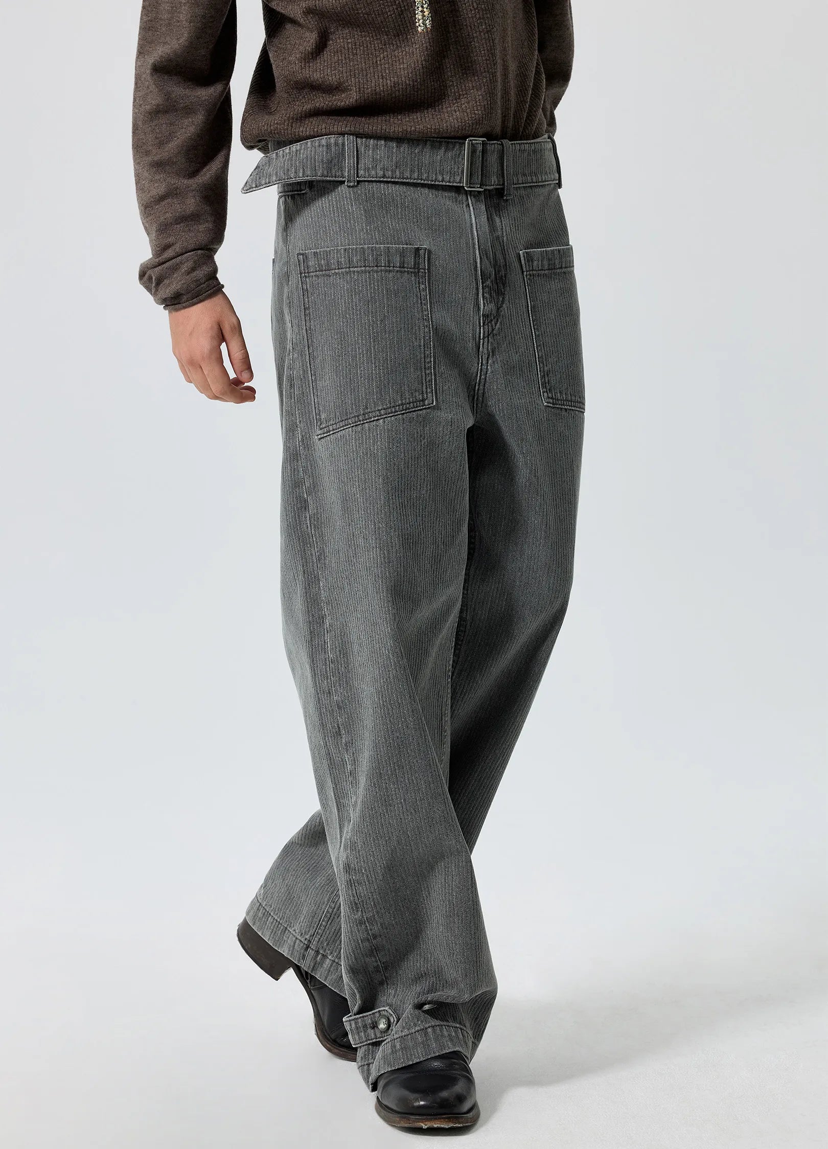 SimpleProject 3D Cut Denim Jeans – SIMPLE PROJECT Project